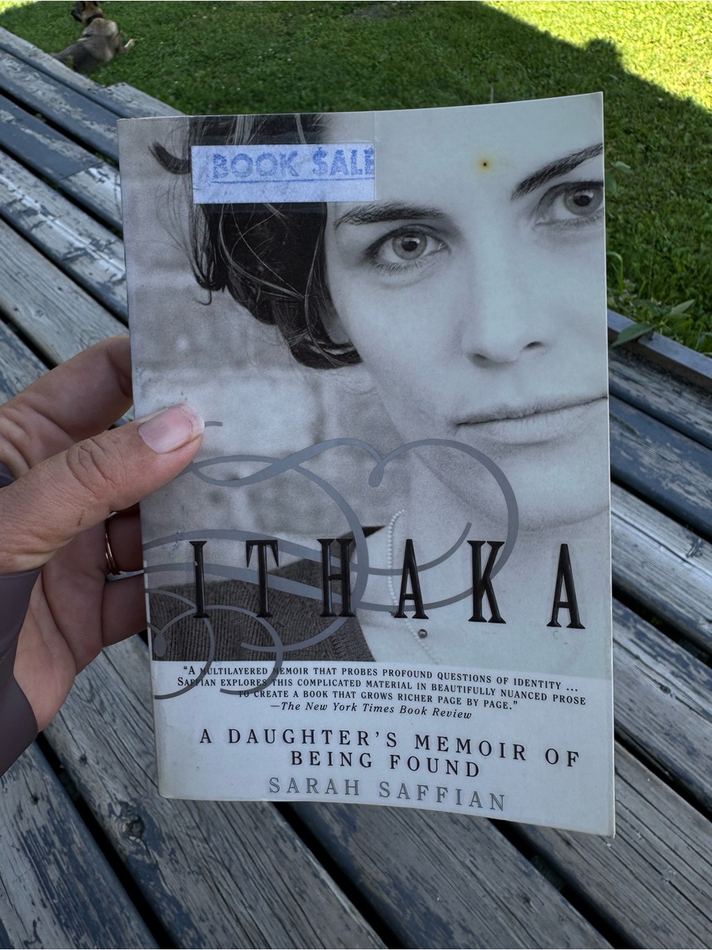 Sarah Saffian 'Ithaka'